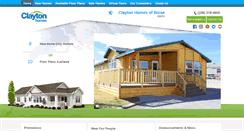 Desktop Screenshot of claytonhomesofboise.com